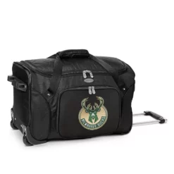 Denco Milwaukee Bucks 22-Inch Wheeled Duffel Bag