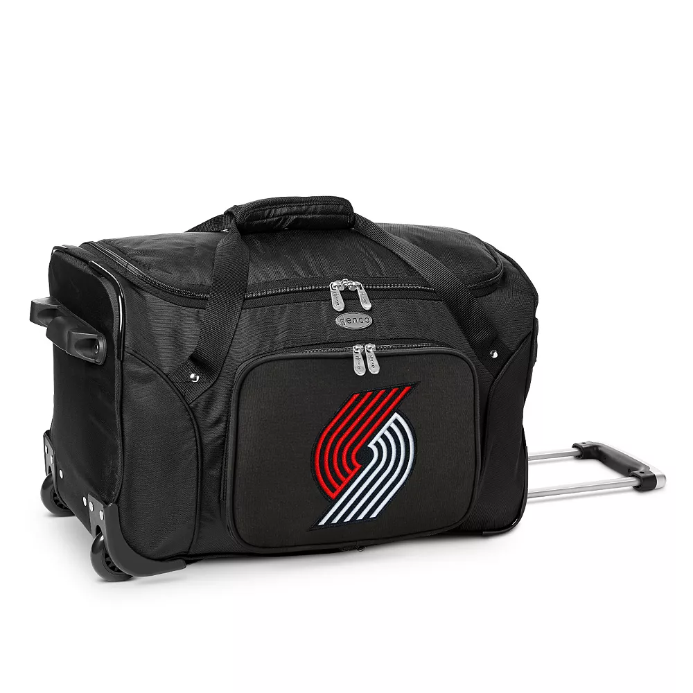 Denco Portland Trail Blazers 22-Inch Wheeled Duffel Bag 3 Denco Portland Trail Blazers 22-Inch Wheeled Duffel Bag