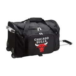 Denco Chicago Bulls 22-Inch Wheeled Duffel Bag