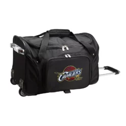 Denco Cleveland Cavaliers 22-Inch Wheeled Duffel Bag