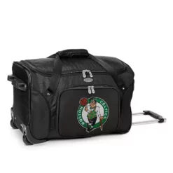 Denco Boston Celtics 22-Inch Wheeled Duffel Bag