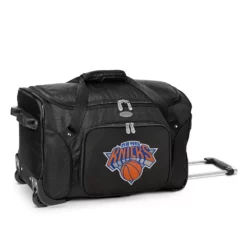 Denco New York Knicks 22-Inch Wheeled Duffel Bag