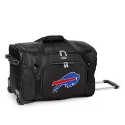Denco Buffalo Bills 22-Inch Wheeled Duffel Bag