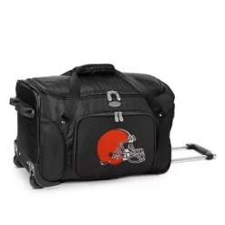 Denco Cleveland Browns 22-Inch Wheeled Duffel Bag