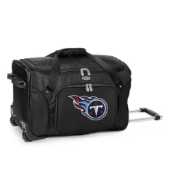 Denco Tennessee Titans 22-Inch Wheeled Duffel Bag