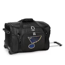 Denco St. Louis Blues 22-Inch Wheeled Duffel Bag