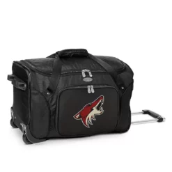 Denco Arizona Coyotes 22-Inch Wheeled Duffel Bag