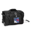 Denco New York Rangers 22-Inch Wheeled Duffel Bag
