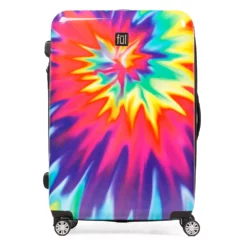 FUL Tie-Dye Swirl Hardside Spinner Luggage 10 FUL Tie-Dye Swirl Hardside Spinner Luggage -Travelpro Sales 3242004 ALT4