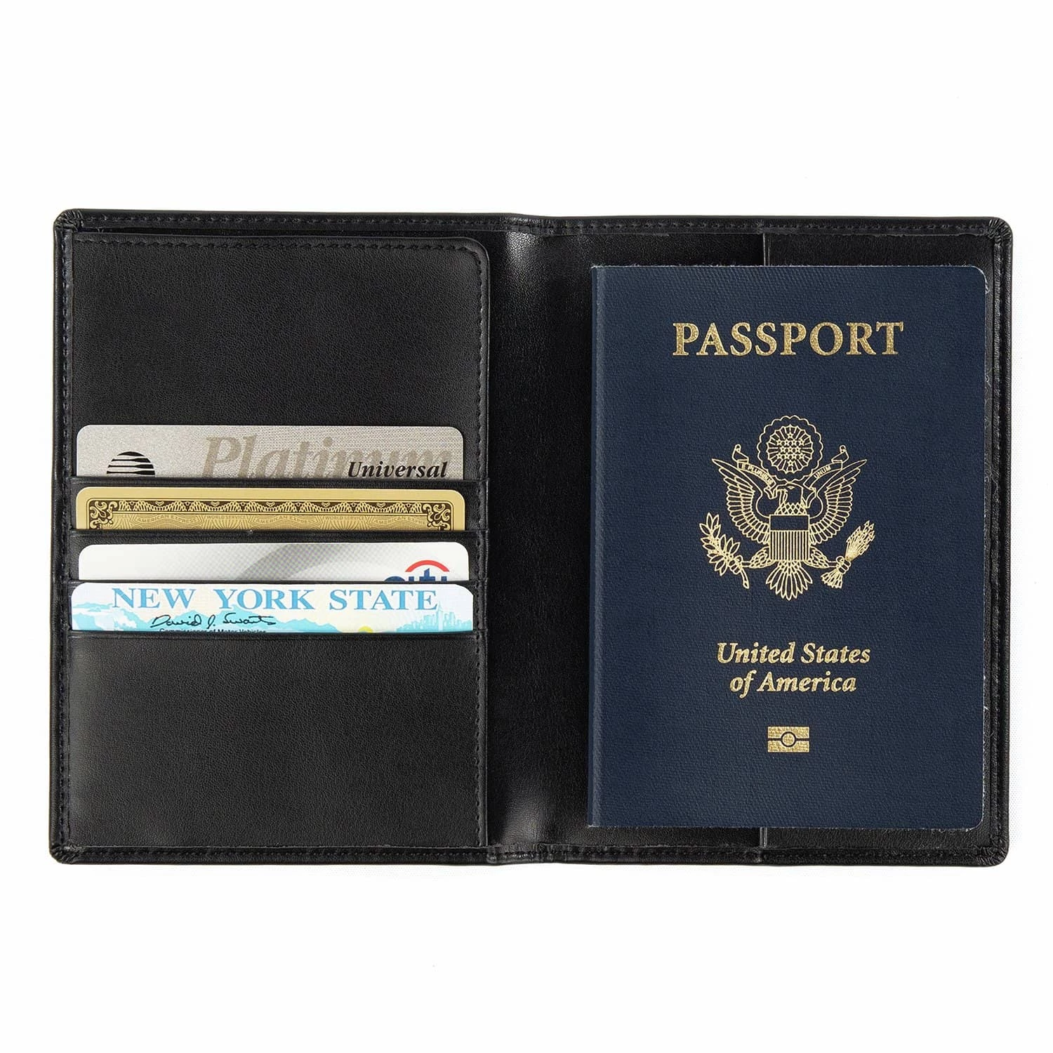 Travelpro® Essentials™ Leather Passport Cover 4 Travelpro® Essentials™ Leather Passport Cover - Image 2