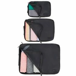 Travelpro® Essentials™ 3 Pack Expandable/Compressible Packing Cube Set (M/L/XL) -Travelpro Sales 40218BE01 2