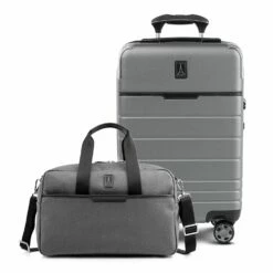 TravelproĀ® X Travel + Leisure Carry-on Spinner And UnderSeat Tote Luggage Set