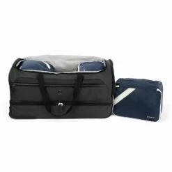 Travelpro Roadtrip 30" Drop-Bottom Rolling Duffel With Packing Cubes -Travelpro Sales 415213001 openwithcubesfront