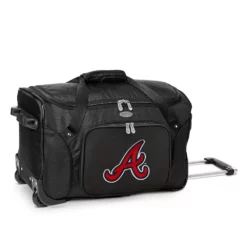 Atlanta Braves 22-Inch Wheeled Duffel Bag