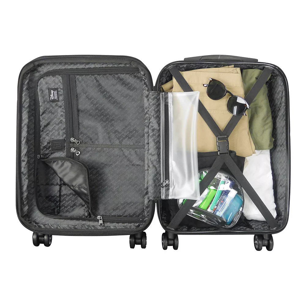 Ful Disney's Minnie Mouse Textured Hardside Rolling Luggage 6 Ful Disney's Minnie Mouse Textured Hardside Rolling Luggage - Image 4