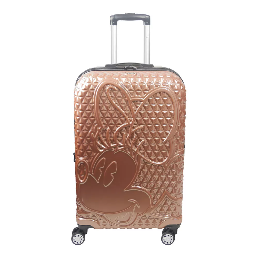 Ful Disney's Minnie Mouse Textured Hardside Rolling Luggage 3 Ful Disney's Minnie Mouse Textured Hardside Rolling Luggage