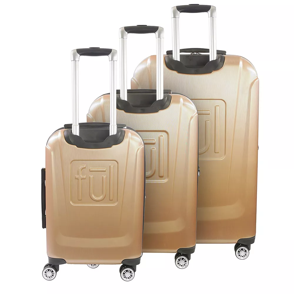 Ful Disney's Minnie Mouse Textured 3-Piece Hardside Spinner Luggage Set 4 Ful Disney's Minnie Mouse Textured 3-Piece Hardside Spinner Luggage Set - Image 2