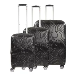 Ful Disney's Minnie Mouse Playful 3-Piece Hardside Spinner Luggage Set