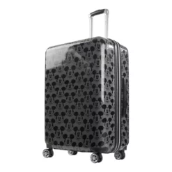 Ful Disney's Mickey Mouse All Over Print 21-Inch Carry-On Hardside Spinner Luggage