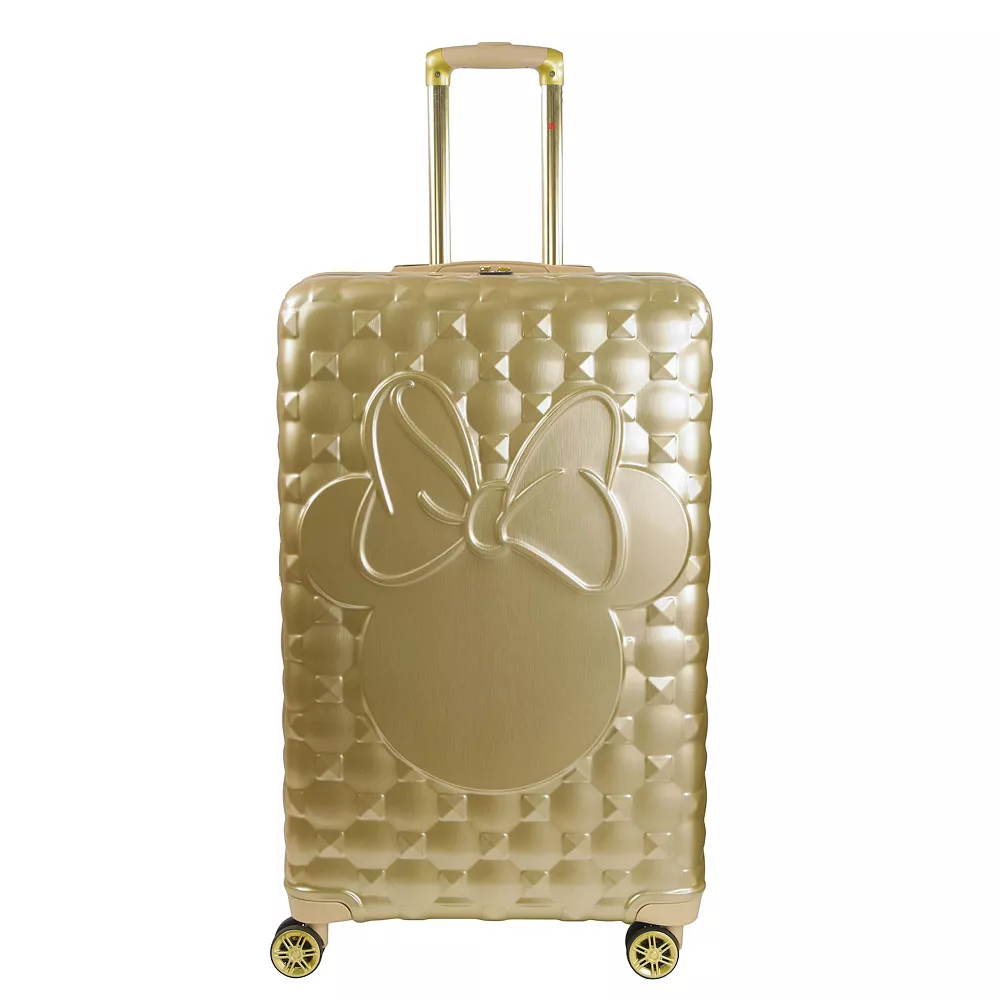 Ful Disney's Minnie Mouse Quilted 3D Molded Hardside Spinner Luggage 4 Ful Disney's Minnie Mouse Quilted 3D Molded Hardside Spinner Luggage - Image 2