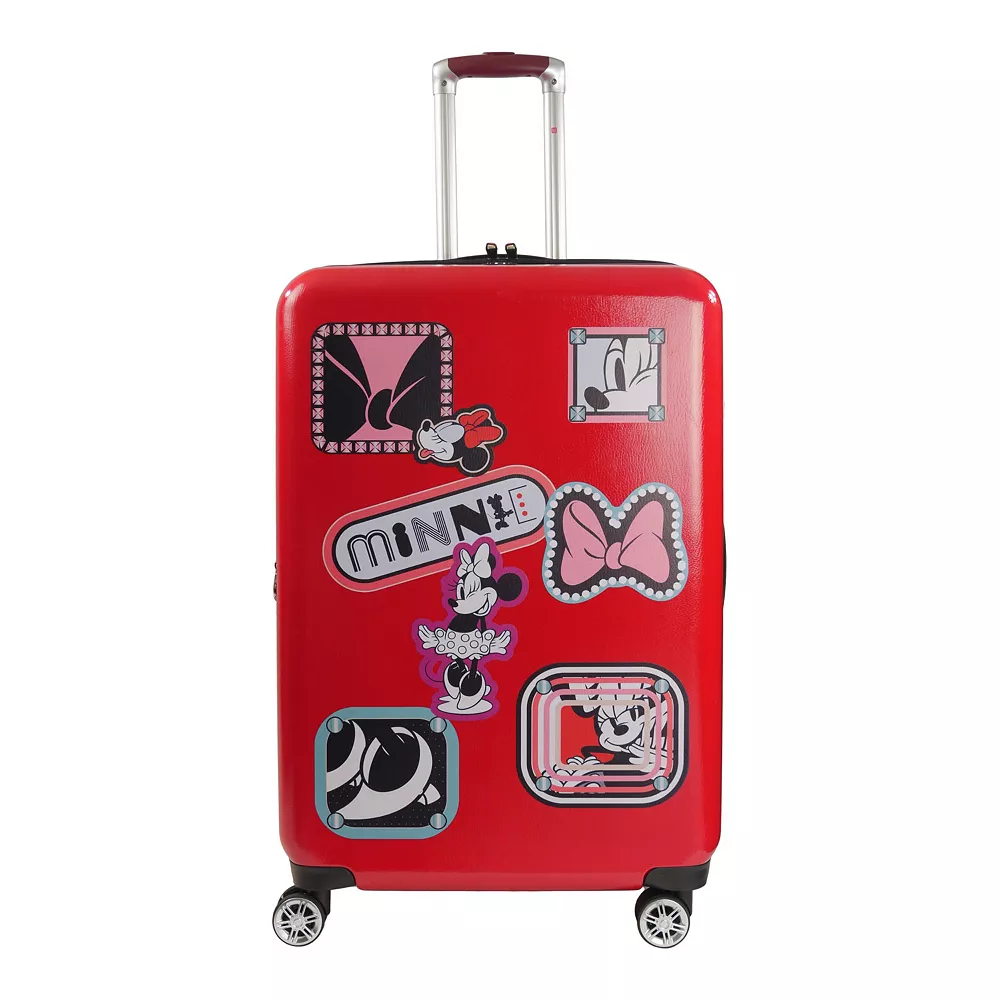 Ful Disney's Minnie Mouse Patch Hardside Spinner Luggage 3 Ful Disney's Minnie Mouse Patch Hardside Spinner Luggage