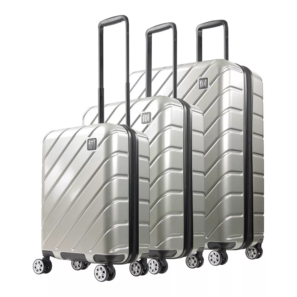 Ful Velocity 3-Piece Hardside Spinner Luggage Set 3 Ful Velocity 3-Piece Hardside Spinner Luggage Set