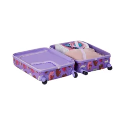 Ful Afro Unicorn 3-Piece 21-Inch Carry-On Hardside Spinner Luggage, Neck Pillow And Eye Mask Set -Travelpro Sales 6238190 ALT4