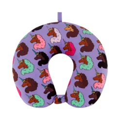 Ful Afro Unicorn 3-Piece 21-Inch Carry-On Hardside Spinner Luggage, Neck Pillow And Eye Mask Set -Travelpro Sales 6238190 ALT5